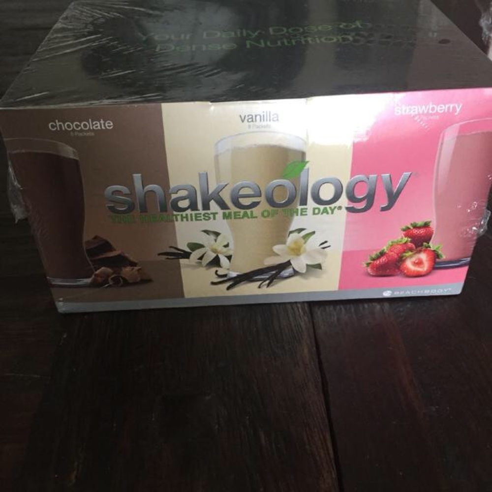 Variety pack of shakeology